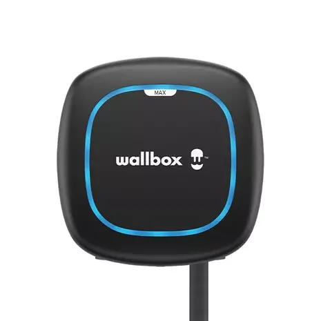WALLBOX PULSAR MAX Laadpaal 22kW black/white 5-7m WALLBOX PULSAR MAX Laadpaal 22kW black/white 5-7m