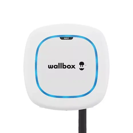 WALLBOX PULSAR MAX Laadpaal 22kW black/white 5-7m WALLBOX PULSAR MAX Laadpaal 22kW black/white 5-7m