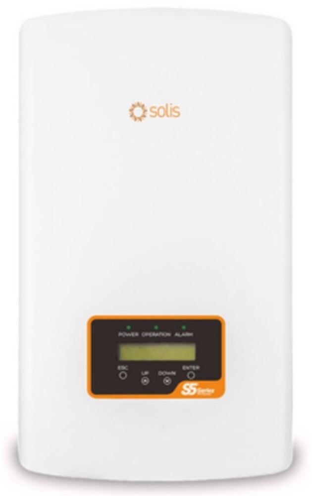 Solis SOLIS | 5K-S5-3P | 3-fase | 5kW | Stringomvormer | S5-GR3P5K-DC-Meter Solis SOLIS | 5K-S5-3P | 3-fase | 5kW | Stringomvormer | S5-GR3P5K-DC-Meter