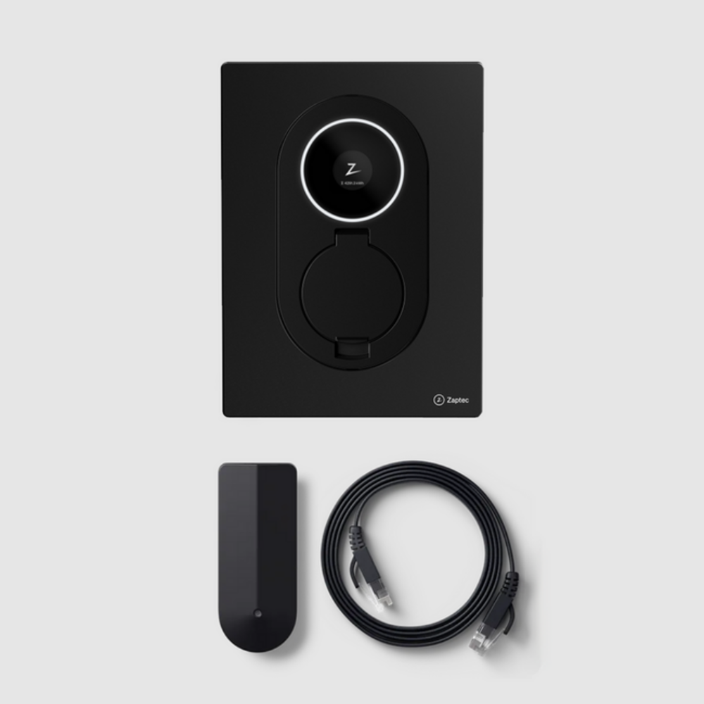 Zaptec ZAPTEC | Go 2 | 22kW| MID |  Socket | Asphalt Black