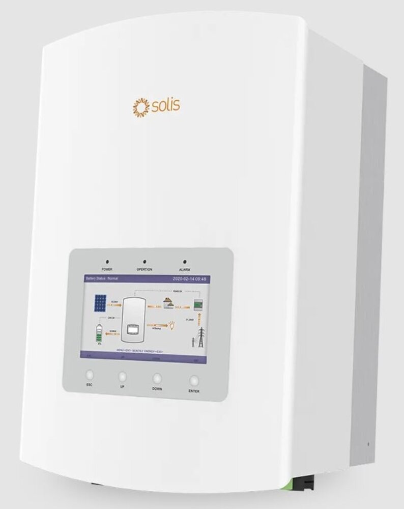 Solis SOLIS | S5-EH1P3.6K-L | 1-fase | 3,6kW | Hybride | Low Voltage Bat. Solis SOLIS | S5-EH1P3.6K-L | 1-fase | 3,6kW | Hybride | Low Voltage Bat.