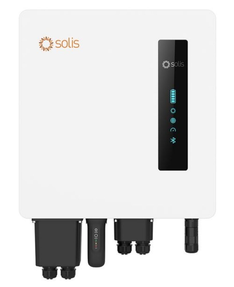 Solis SOLIS | S6-EA1P4.6K-L | 1-fase | 4,6kW | AC-gekoppeld | Low Voltage Bat. Solis SOLIS | S6-EA1P4.6K-L | 1-fase | 4,6kW | AC-gekoppeld | Low Voltage Bat.