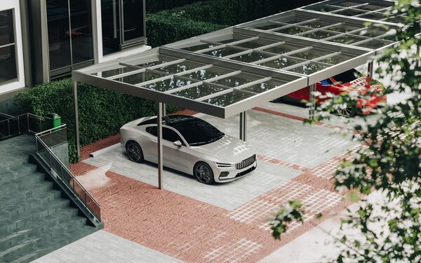 Sunparadise Cubo solar | vrijstaand | 11186 x 3870 | 7,6kWp Sunparadise Cubo solar | vrijstaand | 11186 x 3870 | 7,6kWp