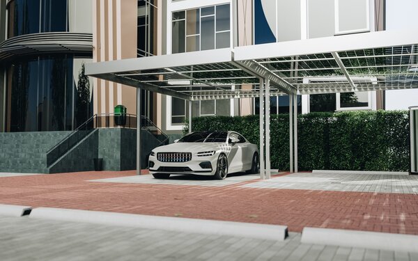 Sunparadise Cubo solar | vrijstaand | 11186 x 3870 | 7,6kWp Sunparadise Cubo solar | vrijstaand | 11186 x 3870 | 7,6kWp