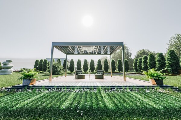 Sunparadise Cubo solar | vrijstaand | 11186 x 3870 | 7,6kWp Sunparadise Cubo solar | vrijstaand | 11186 x 3870 | 7,6kWp