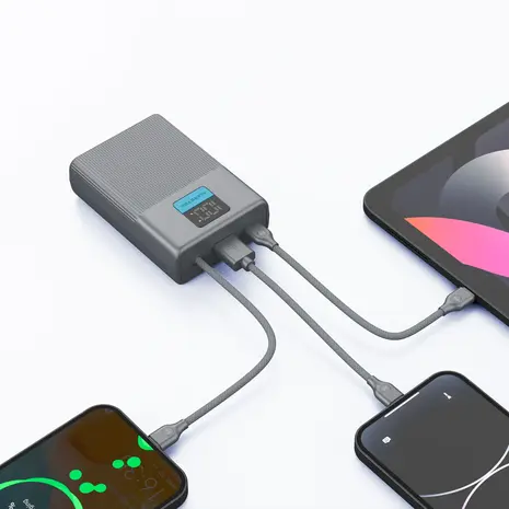 MARSTEK | Powerbank | PowerGo | inc. laadkabel | 10.000mAh MARSTEK | Powerbank | PowerGo | inc. laadkabel | 10.000mAh