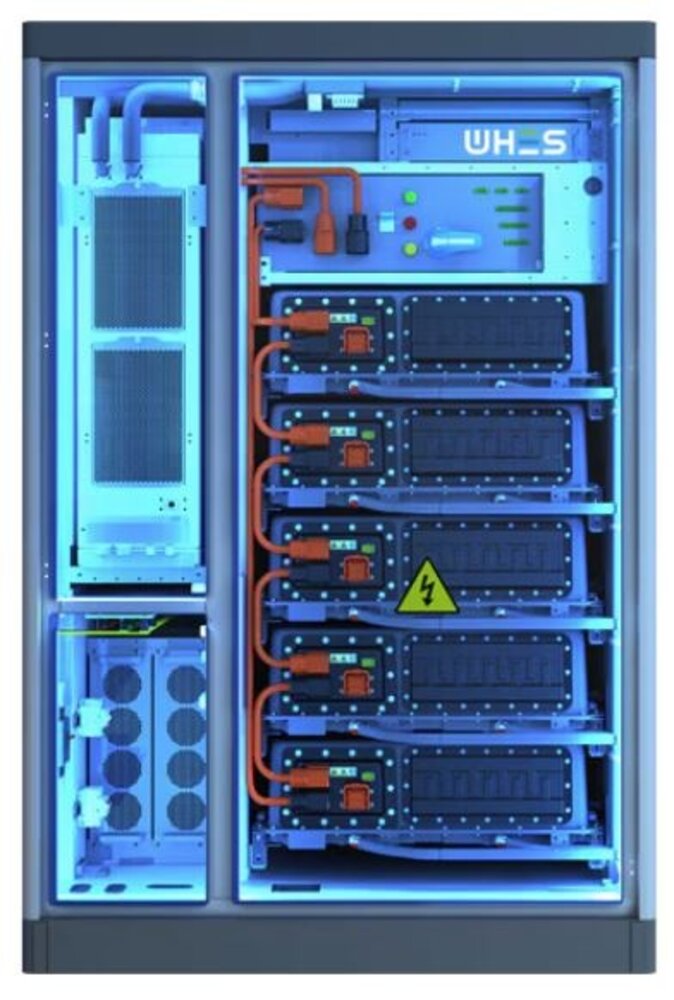 WHES WHES | PC-G1 | 100kW omvormer | 233kWh bat. cap. | All-In-One | AC-systeem | Liquid Cooled