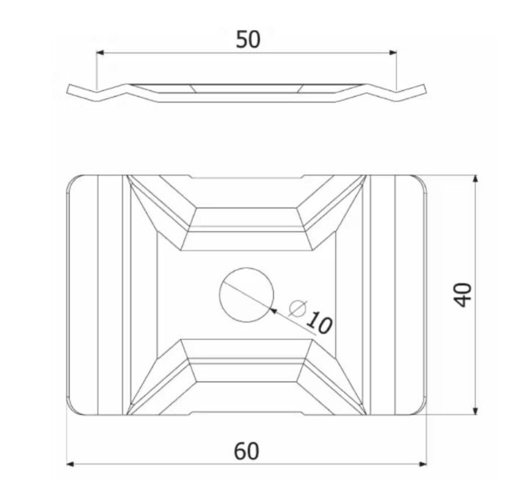 Conduct CONDUCT | Centrale Ophangbeugel | RVS304 | Vanaf 100mm Breedte Conduct CONDUCT | Centrale Ophangbeugel | RVS304 | Vanaf 100mm Breedte
