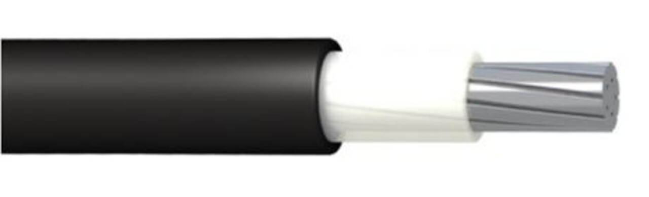EV-POWER | Kabel | Solar | 1 x 6mm² | Zwart | Cca