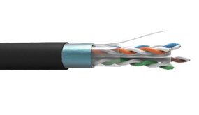 EV-POWER EV-POWER | Kabel | UTP | CAT6 | Zwart | 4 x  Pair | Indoor + Outdoor