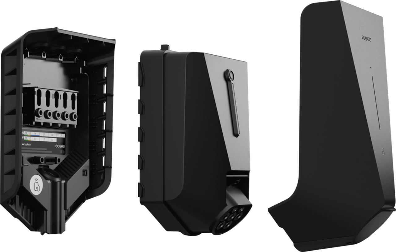 EASEE | Charge | Core | 22kW | Wifi | Bluetooth | RFID | Zwart