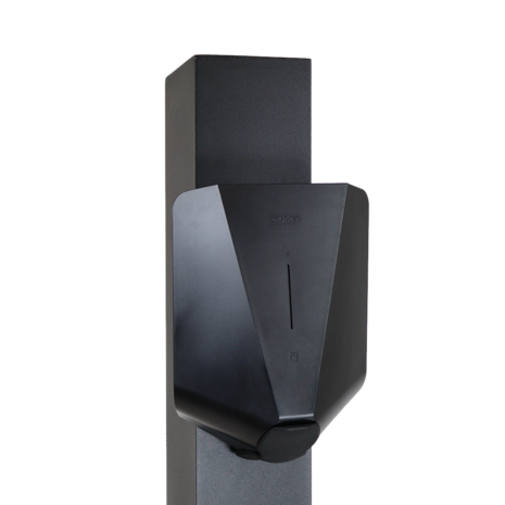 EASEE | Mounting Plate | Zonder kabelhouder | Zwart