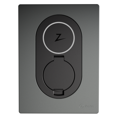 Zaptec ZAPTEC | Go | Laadpaal | 22 kW | Socket | Asphalte Black