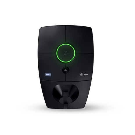 Zaptec ZAPTEC | Pro | Laadpaal + Backplate | 22 kW | Socket | Black