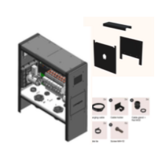 Smappee SMAPPEE | EV WALL DUAL | BLACK WITH 2 X CABLES