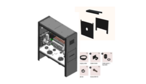Smappee SMAPPEE | EV WALL DUAL | BLACK WITH 2 X CABLES