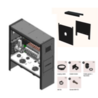 Smappee SMAPPEE | EV WALL DUAL | BLACK WITH 2 X CABLES