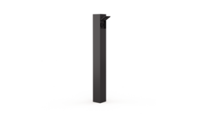 Smappee SMAPPEE | EV ONE | BLACK STANDALONE CHARGER 22KW 1 OR 3 PHASE WITH ANCHOR