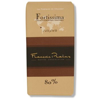 Pralus Dunkle Schokolade 80% Fortissima