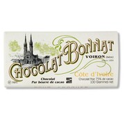 Bonnat Dunkle Schokolade 75% Cote d'Ivoire