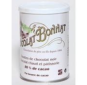 Bonnat Trinkschokolade 80% Gouttes de Chocolat noir