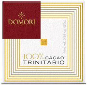 Domori Dunkle Schokolade 100% Cacao Trinitario