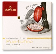 Domori Dunkle Schokolade 70% Puertofino Cacao Criollo