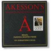 Akesson's Dunkle Schokolade 75% Brazil Fazenda Sempre Firme