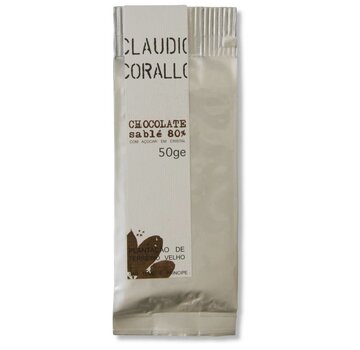 Claudio Corallo Chocolate 80% sablé