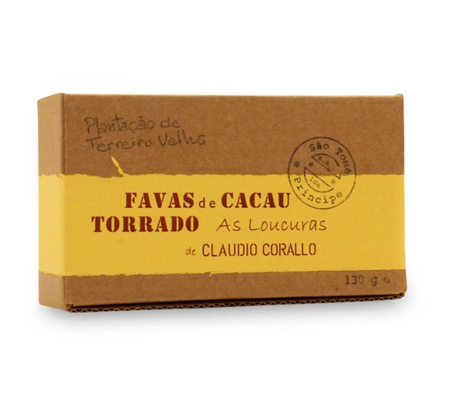 Geröstete Kakaobohnen Favas de Cacau