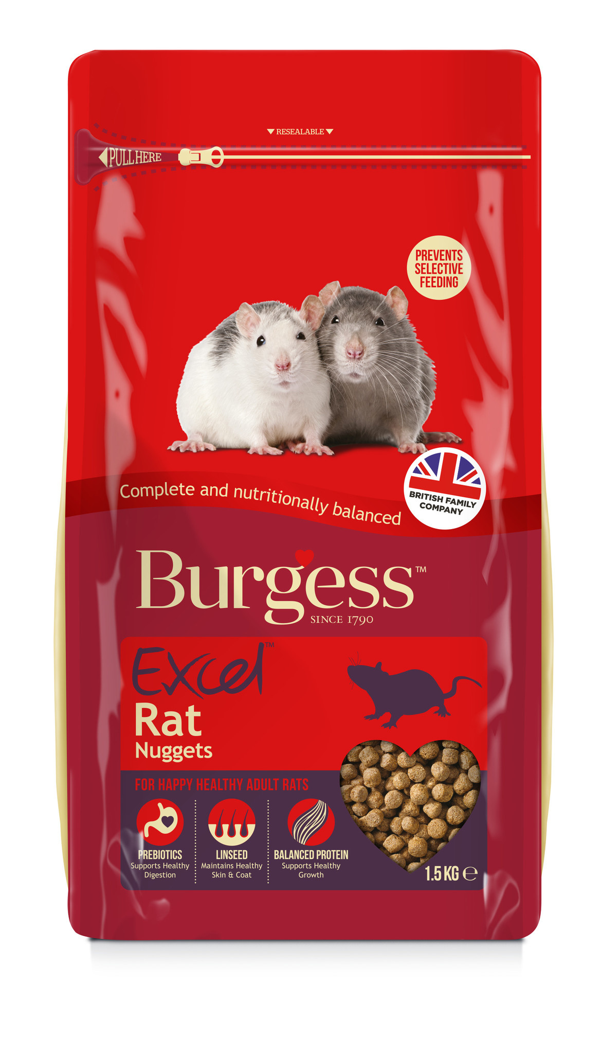 burgess hamster and gerbil food