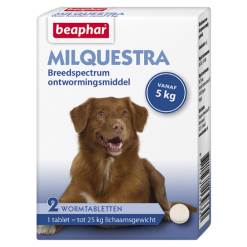 Milquestra Hund (5 50kg) Milquestra Wurm Tabletten Hund ist ein