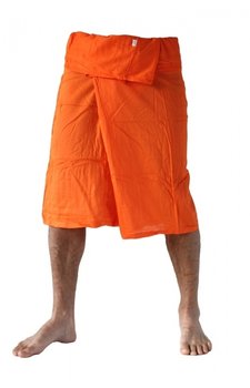 Fishermanspants 3/4 rayon oranje