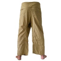 Fishermanspants katoen zand Fishermanspants Fishermanspants katoen zand
