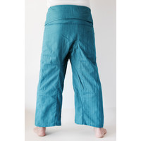 Fishermanspants Fishermanspants streep oceanblauw