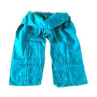 Fishermanspants turquoise blauw Fishermanspants Fishermanspants turquoise blauw