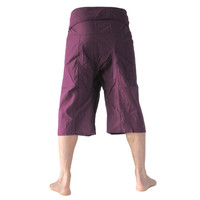 FMP 3/4 katoen aubergine Fishermanspants FMP 3/4 katoen aubergine