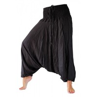 Harembroek zwart Meira Fishermanspants Harembroek zwart Meira