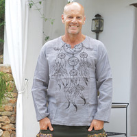 Shirt Dreamcatcher Grey Fishermanspants Shirt Dreamcatcher Grey