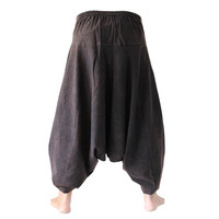 Stonewash uniseks harembroek Fishermanspants Stonewash uniseks harembroek