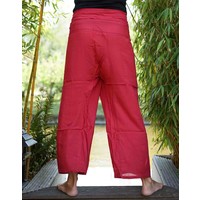 Fishermanspants rayon donkerrood Fishermanspants Fishermanspants rayon donkerrood