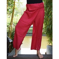 Fishermanspants rayon donkerrood Fishermanspants Fishermanspants rayon donkerrood