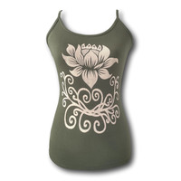 Lotus Yoga Top Legergroen Lotus Yoga Top Legergroen