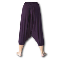 Lotus yoga harembroek aubergine Fishermanspants Lotus yoga harembroek aubergine