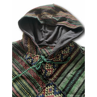 Patchwork Poncho Franje