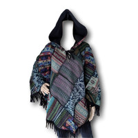 Patchwork Poncho Franje Patchwork Poncho Franje