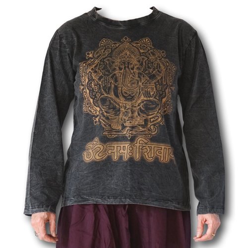 Shirt stonewash Ganesha
