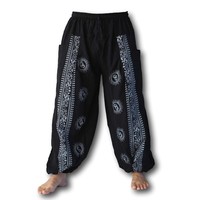 Pofbroek Ohm zwart Mabel Fishermanspants Pofbroek Ohm zwart Mabel
