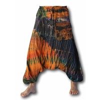 Harembroek Tribal Tie-dye Toby Fishermanspants Harembroek Tribal Tie-dye Toby