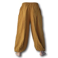 Pofbroek Ohm okergeel Moby Fishermanspants Pofbroek Ohm okergeel Moby